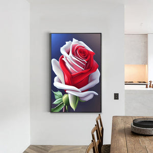 Rose 30*45CM(Canvas) Full Round Drill Diamond Painting