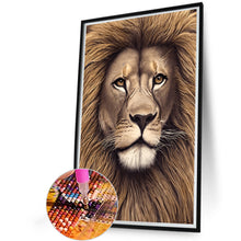 Load image into Gallery viewer, Lion 40*60CM(Canvas) Full Round Drill Diamond Painting
