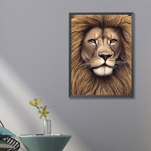Load image into Gallery viewer, Lion 40*60CM(Canvas) Full Round Drill Diamond Painting
