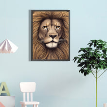Load image into Gallery viewer, Lion 40*60CM(Canvas) Full Round Drill Diamond Painting
