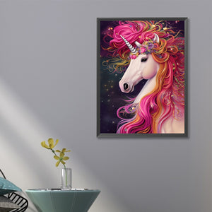 Rainbow Horse 40*60CM(Canvas) Full Round Drill Diamond Painting