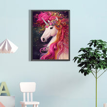 Load image into Gallery viewer, Rainbow Horse 40*60CM(Canvas) Full Round Drill Diamond Painting
