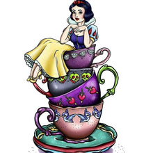 Load image into Gallery viewer, Huancan - Teacup Princess - 40*50CM 11CT 3 Stamped Cross Stitch
