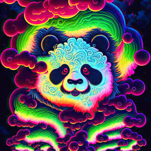 Load image into Gallery viewer, Panda 30*30CM(Canvas) Full Round Drill Diamond Painting
