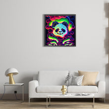 Load image into Gallery viewer, Panda 30*30CM(Canvas) Full Round Drill Diamond Painting
