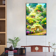 Load image into Gallery viewer, Warm Forest 50*80CM(Canvas) Full Round Drill Diamond Painting
