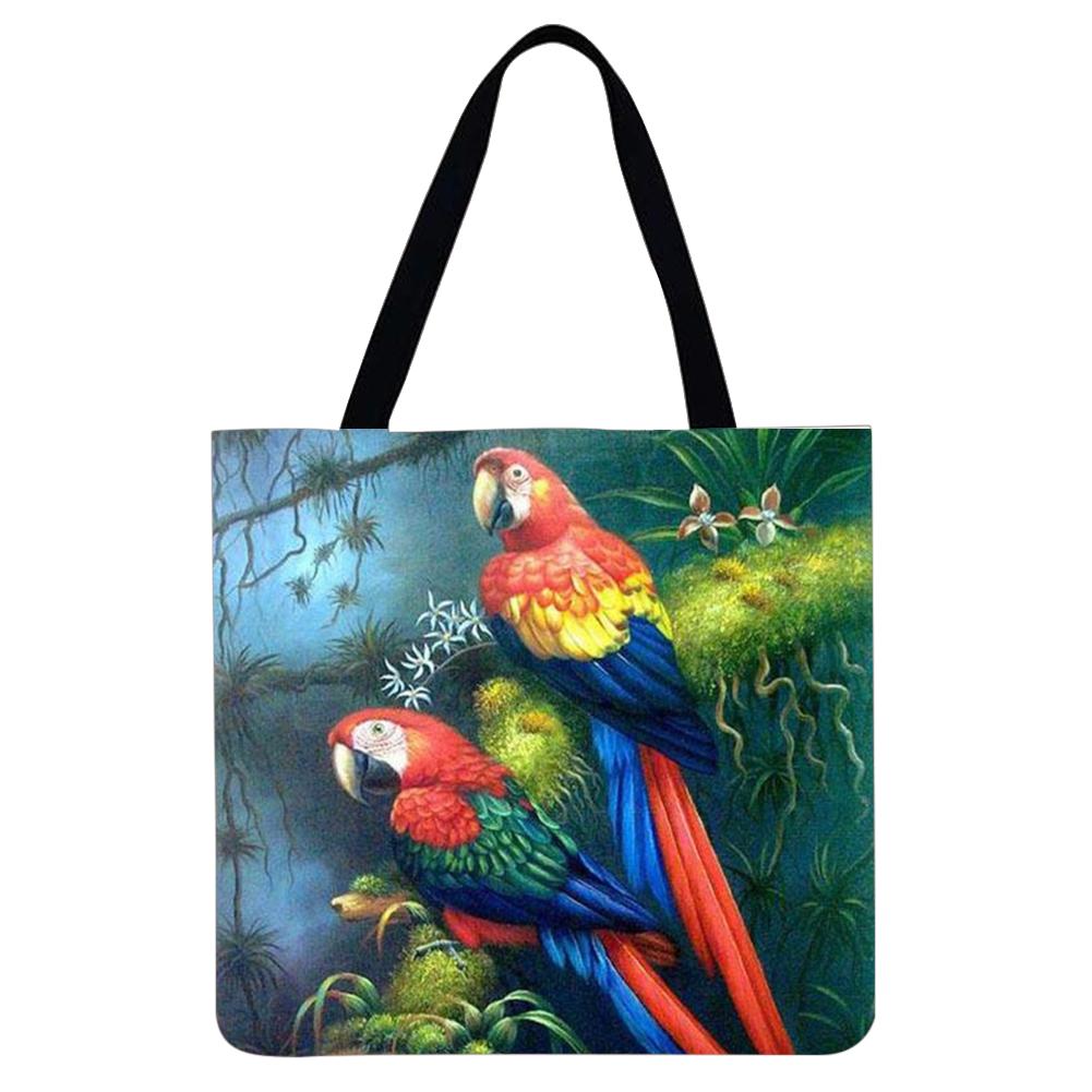 Canvas Bag-Parrots 40*40CM