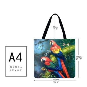 Canvas Bag-Parrots 40*40CM