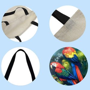 Canvas Bag-Parrots 40*40CM