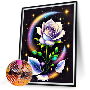 Glittering Roses 30*40CM(Canvas) Full Round Drill Diamond Painting