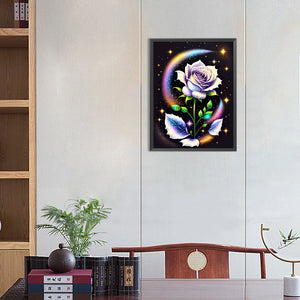 Glittering Roses 30*40CM(Canvas) Full Round Drill Diamond Painting