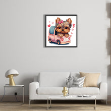 Load image into Gallery viewer, Yorkshire Terrier 30*30CM(Canvas) Full Round Drill Diamond Painting
