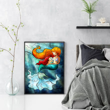 Load image into Gallery viewer, Huancan - Deep-Sea Mermaid - 50*65CM 11CT 3 Stamped Cross Stitch
