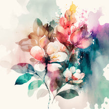 Load image into Gallery viewer, DIY - Little White Flower - 50*50CM 11CT 3 Stamped Cross Stitch
