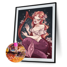 Load image into Gallery viewer, Mermaid 30*40CM(Canvas) Full Round Drill Diamond Painting
