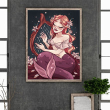 Load image into Gallery viewer, Mermaid 30*40CM(Canvas) Full Round Drill Diamond Painting

