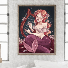 Load image into Gallery viewer, Mermaid 30*40CM(Canvas) Full Round Drill Diamond Painting

