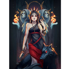 Load image into Gallery viewer, Magical Girl 30*40CM(Canvas) Full Round Drill Diamond Painting
