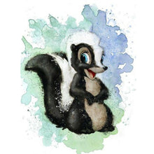 Load image into Gallery viewer, Watercolor And Ink Painting Of Squirrel 30*40CM(Canvas) Full Round Drill Diamond Painting
