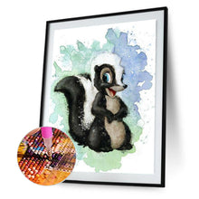 Load image into Gallery viewer, Watercolor And Ink Painting Of Squirrel 30*40CM(Canvas) Full Round Drill Diamond Painting
