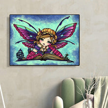 Load image into Gallery viewer, Cartoon Girl 40*30CM(Canvas) Full Round Drill Diamond Painting
