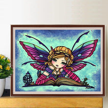Load image into Gallery viewer, Cartoon Girl 40*30CM(Canvas) Full Round Drill Diamond Painting
