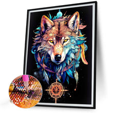 Load image into Gallery viewer, Wolf 30*40CM(Picture) Full Square Drill Diamond Painting
