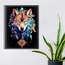 Load image into Gallery viewer, Wolf 30*40CM(Picture) Full Square Drill Diamond Painting
