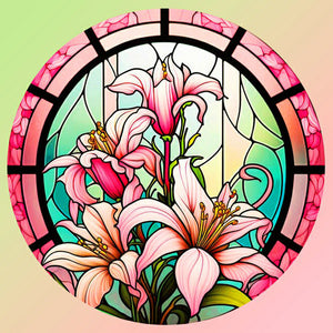 Lily Of The Valley 30*30CM(Canvas) Full Round Drill Diamond Painting