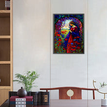 Load image into Gallery viewer, Girl In Red 30*40CM(Canvas) Full Round Drill Diamond Painting

