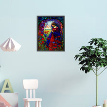 Load image into Gallery viewer, Girl In Red 30*40CM(Canvas) Full Round Drill Diamond Painting
