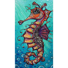 Load image into Gallery viewer, Seahorse 30*60CM(Canvas) Full Round Drill Diamond Painting

