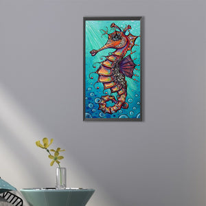 Seahorse 30*60CM(Canvas) Full Round Drill Diamond Painting