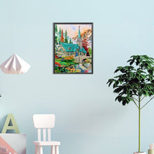 Load image into Gallery viewer, Countryside Garden 30*40CM(Canvas) Full Round Drill Diamond Painting
