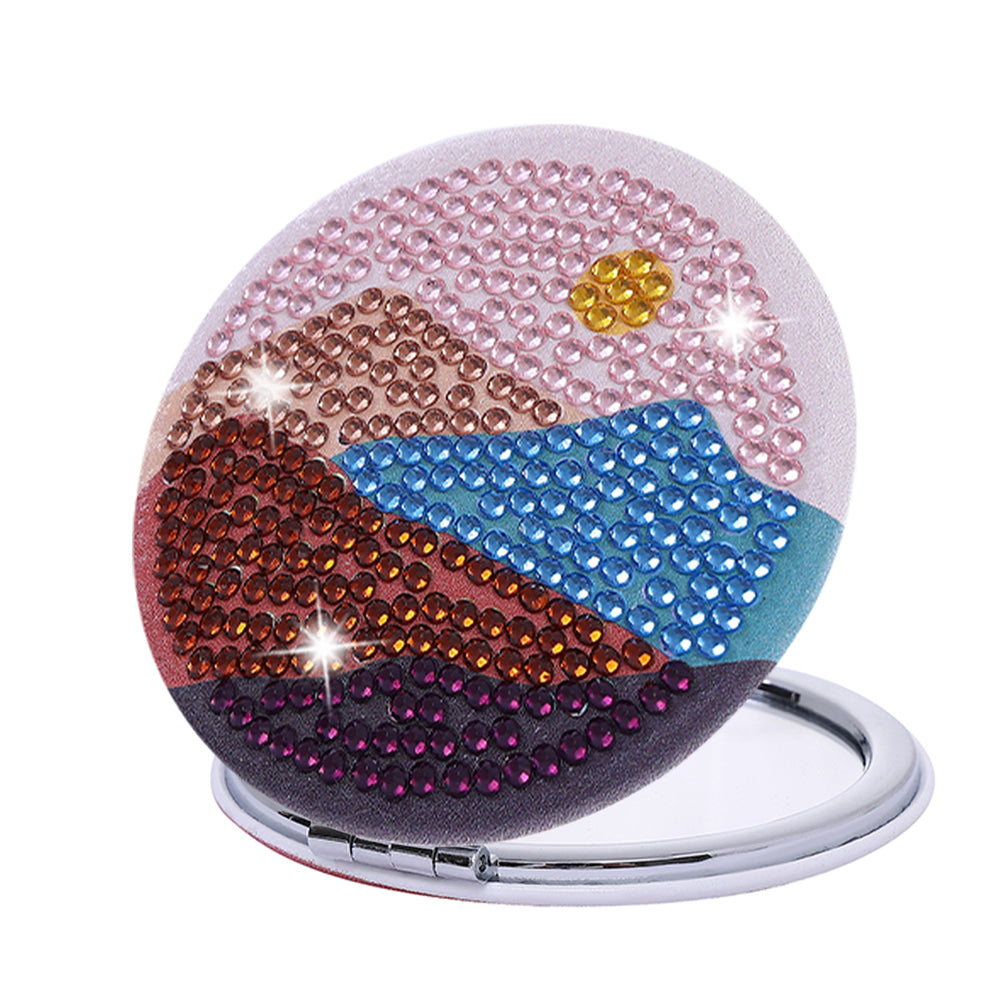 Special Shaped Double Side DIY Diamond Art Mosaic Makeup Mirror (064)