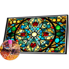 Load image into Gallery viewer, Line Art Glass Painting 40*30CM(Canvas) Full Round Drill Diamond Painting
