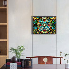 Load image into Gallery viewer, Line Art Glass Painting 40*30CM(Canvas) Full Round Drill Diamond Painting
