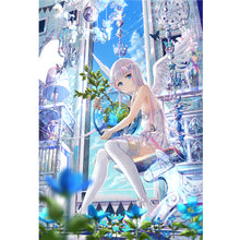 Load image into Gallery viewer, Yishu - Angel Girl - 50*70CM 11CT 3 Stamped Cross Stitch

