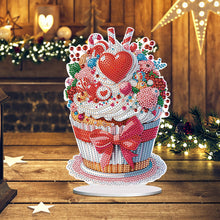 Load image into Gallery viewer, Heart Dessert DIY Diamond Painting Desktop Decoration for Office Desktop Decor
