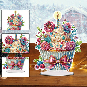 Heart Dessert DIY Diamond Painting Desktop Decoration for Office Desktop Decor