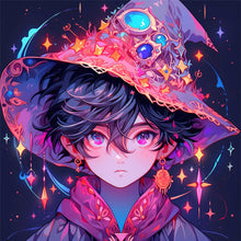 Load image into Gallery viewer, Huancan - Magic Boy - 50*50CM 14CT 2 Stamped Cross Stitch
