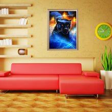 Load image into Gallery viewer, Leopard 40*30CM Full Round Drill Diamond Painting
