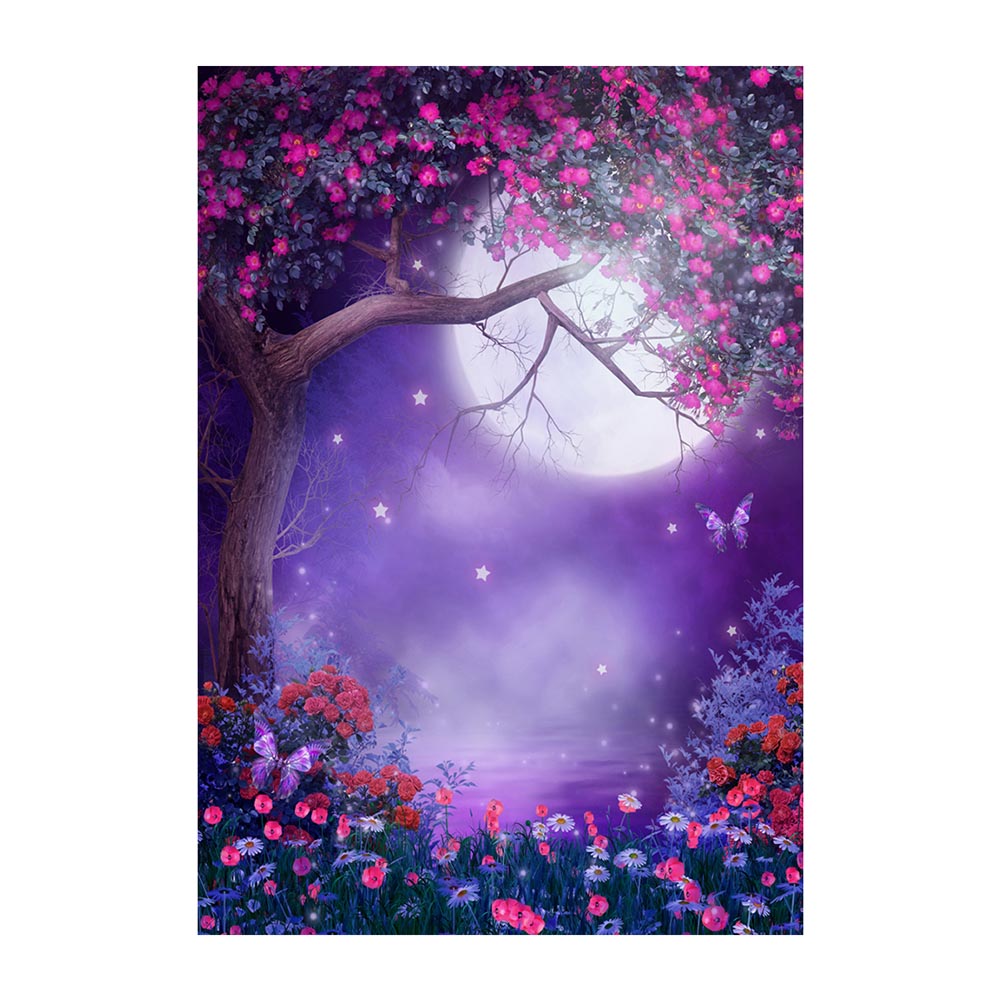 Moon 40*30 CM(Canvas) Full Round Drill Diamond Painting