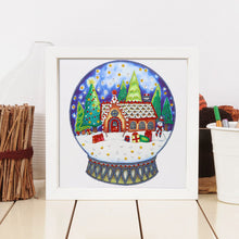 Load image into Gallery viewer, Christmas 30*30CM(Canvas) Partial Special Shaped Drill Diamond Painting
