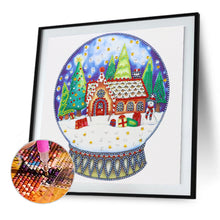 Load image into Gallery viewer, Christmas 30*30CM(Canvas) Partial Special Shaped Drill Diamond Painting
