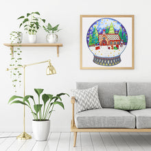 Load image into Gallery viewer, Christmas 30*30CM(Canvas) Partial Special Shaped Drill Diamond Painting

