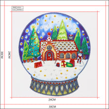Load image into Gallery viewer, Christmas 30*30CM(Canvas) Partial Special Shaped Drill Diamond Painting
