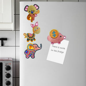 DIY Diamond Mosaic Special Shape Full Drill Refrigerator Magnets Sticker