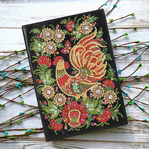 DIY Diamond Painting Notebook Blank No Line Resin Graffiti Drawing Book for Gift