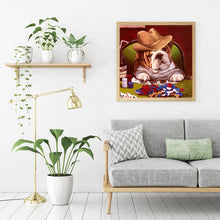 Load image into Gallery viewer, Dog 30*30CM(Canvas) Full Round Drill Diamond Painting
